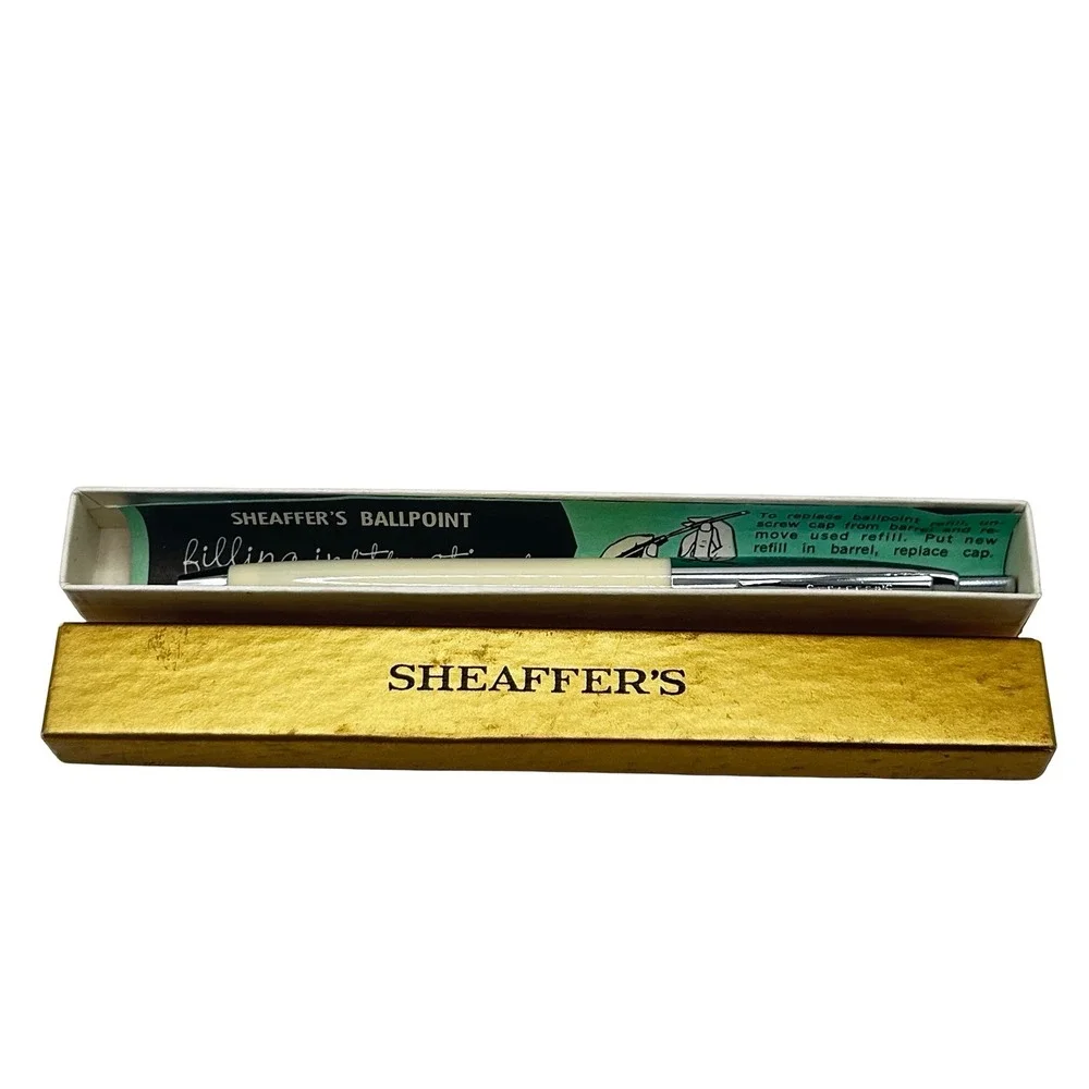 Sheaffer's Vintage Camel Cigarettes Ballpoint Pen in‎ Original Box Tobacciana Ad